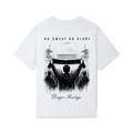 No Sweat No Glory T-Shirt "Bruges Heritage / Wit"