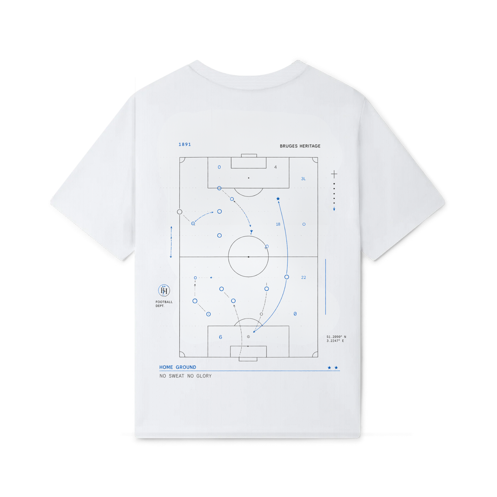 Home Ground T-Shirt "Bruges Heritage / Wit"